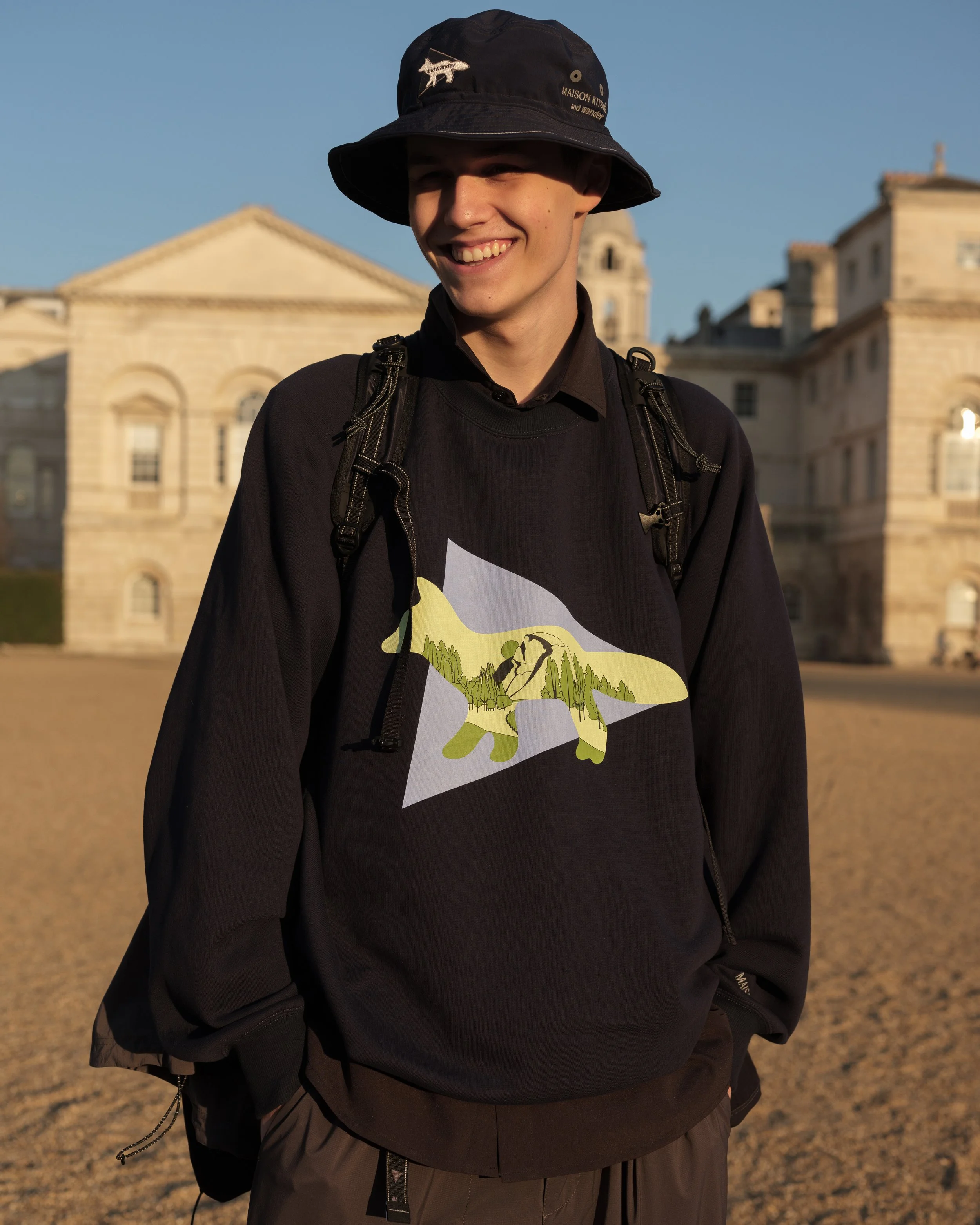EDITORIAL | Maison Kitsuné x and wander SS23 by eye_C — eye_C EDITORIAL | Maison Kitsuné x and wander SS23 by eye_C — eye_C